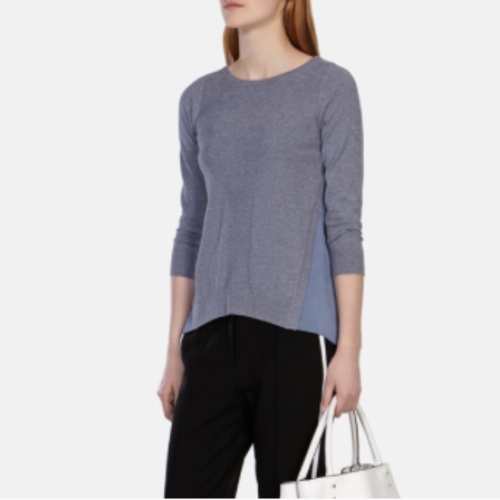 Karen Millen Ribbed Knit Sweater Lightweight Medium M